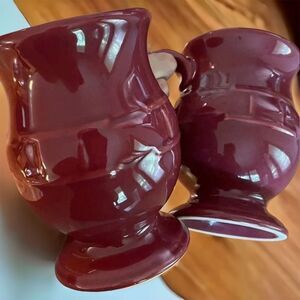 2 Longaberger woven traditions latte mugs